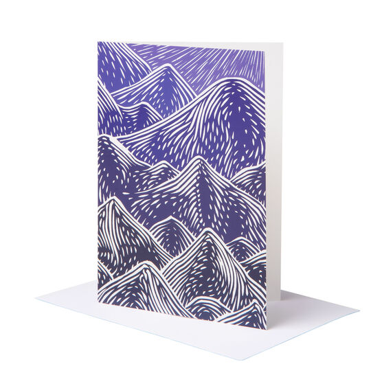 Eleni Maragaki Winter Landscape II Christmas cards (pack of 6)
